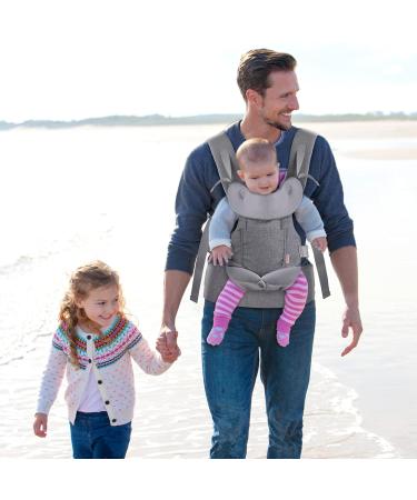 Gagaku Baby Carrier for 0-36 Months | Easy Face-In & Face-Forward Wear | Gray - Comfortable & Versatile for Toddlers - Buy Online on GoSupps.com