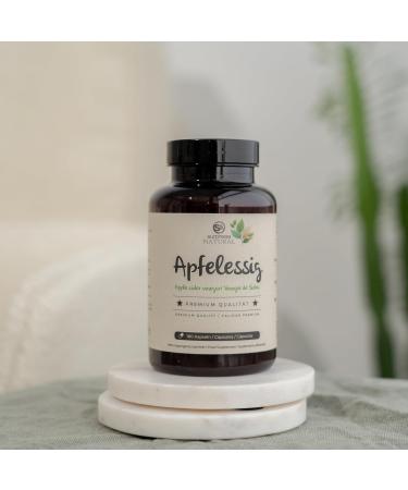 High Dose Apple Cider Vinegar 180 Capsules | 1000mg Daily | Vegan & Lab Tested | 3-Month Supply - Buy Online on GoSupps.com