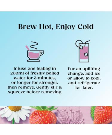 Twinings Superblends Unwind Tea - Strawberry Herbal Infusion with Camomile, Lemon Balm, Limeflower & Vitamin B12 | 80 Biodegradable Tea Bags - Buy Online on GoSupps.com