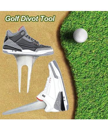 Golf Divot Repair Tool Sneakers Style Fork Ball Marker - Set of 2 - Buy Online on GoSupps.com