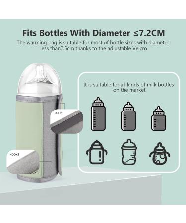 u201cWireless USB Bottle Warmer with LCD Display - Fast Heating, Accurate Temperature Control for Baby Milk and Foodu201d - Buy Online on GoSupps.com