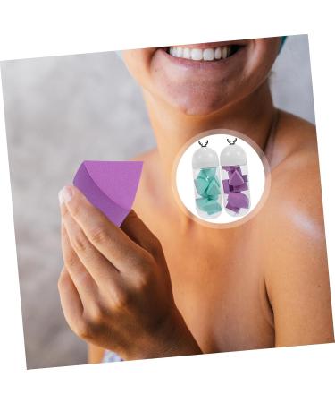 minkissy 2 Capsule Bottle Beauty Egg Esponjas Para Maquillaje Beauty Egg Sponge Concealer Sponges Multi- Colored Makeup Sponges Cosmetic Face Puff Hydrophilic Polyurethane Sector Applicator 20x7cm As Shown 1 - Buy Online on GoSupps.com