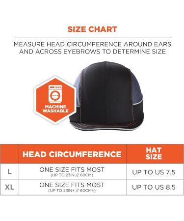 Ergodyne Safety Bump Cap Baseball Hat Style - Black - Buy Online on GoSupps.com