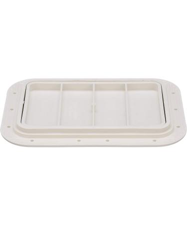 Seachoice 7 x 11 White Pry-Out Hatch | Acetone Proof Polypropylene - Buy Online on GoSupps.com