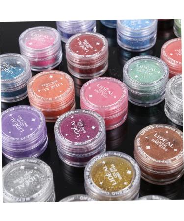 FOMIYES Eyeshadow Pigments 90 Pcs Eye Shadow Loose Eyeshadow Pigment Small Particles Loose Eyeshadow Glitter - Buy Online on GoSupps.com