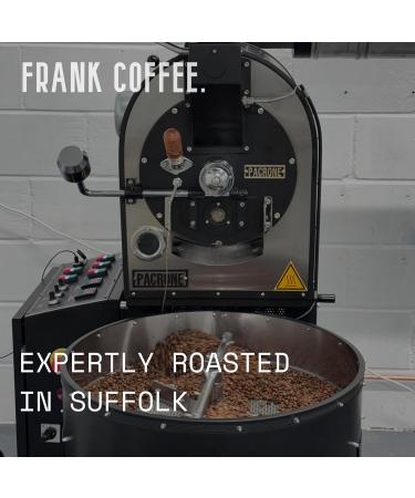 Frank Coffee Roasters | Straight Talker Blend 1kg Coffee Beans | Freshly Roasted in Suffolk | 100% Arabica Medium Roast Espresso | Speciality Whole Coffee Beans Straight Talker Blend 1 kg (Pack of 1) - Buy Online on GoSupps.com