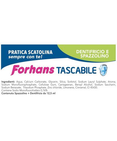 Forhans Woll+Dentif Travel Kit - Premium Oral Care for International Travelers | Shop Now! - Buy Online on GoSupps.com