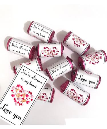 Valentine s Day Love heart Sweets with wrappers in box- heart - Buy Online on GoSupps.com