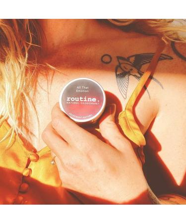 Routine Natural Deodorant Jar | BlackBerry Betty 58g | Baking Soda Free | Aluminum-Free Deodorant for Sensitive Skin | Men & Women - Buy Online on GoSupps.com