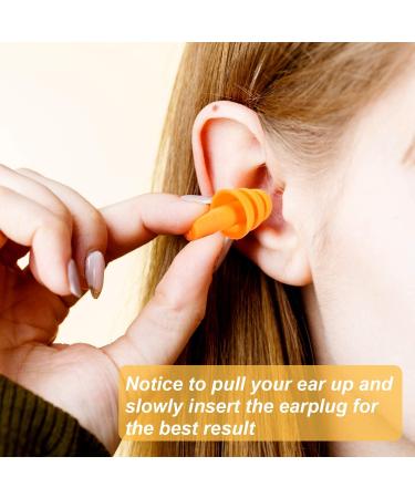 24 Pairs Waterproof Silicone Ear Plugs for Adults & Kids - Noise Reduction & Reusable Earplugs for Sleeping, Swimming, Concerts - Assorted Vivid Colors - Buy Online on GoSupps.com