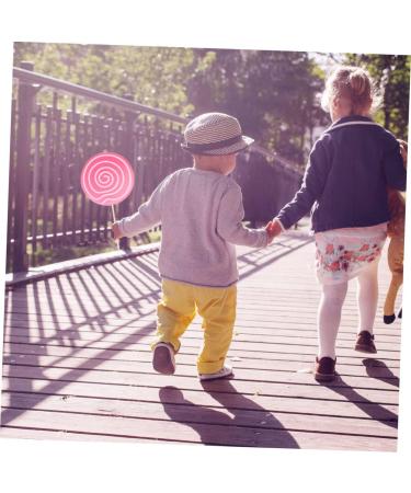 Ciieeo Miniature Food Toy Lollipops for Kids Lollipop Candy Embellishment Artificial Food Wedding Decor Toy for Kids Kidcraft Tongue Painter Lollies Baby Bamboo Child Christmas Tree Cake Pink 40*20*0.3cm - Buy Online on GoSupps.com