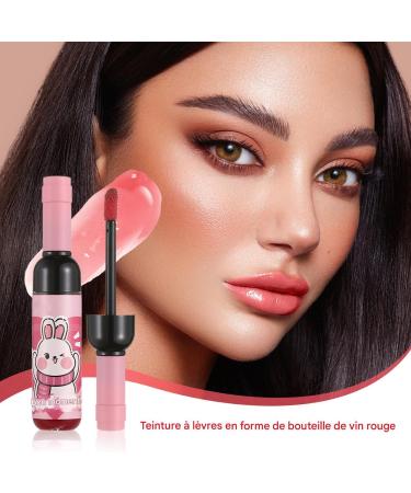 Lipstick Wine - Lip Gloss | Waterproof Liquid Matte Wine Complexion Beauty Makeup for Appointments Family Meeting Seduction - Buy Online on GoSupps.com