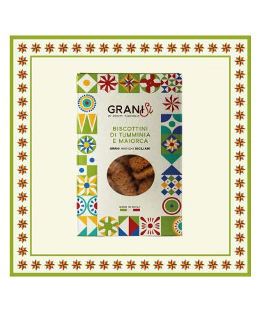Tumminello Old grain biscuits Sicilians Tumminia and Mallorca Tumminello 210 g By Nelson Sicily