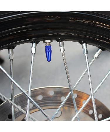Sospiro Aluminum Bicycle Presta Valve Caps - 4-Piece French Dust Protection Set for Bike Tires - Buy Online on GoSupps.com