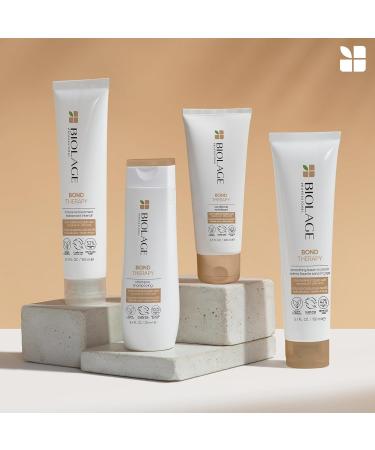 Biolage Fortifying Rinse-Out Treatment for All Hair Types Detangles & Strengthens Enriched with Coconut Oil & Citric Acid Vegan Formula Bond Therapy 200ml - Buy Online on GoSupps.com