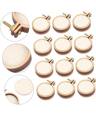 Operitacx 20 Sets Mini Embroidered Hoop Pendant Necklace Miniature Embroidery Hoops Embroidery Shape Pendants 1 - Buy Online on GoSupps.com