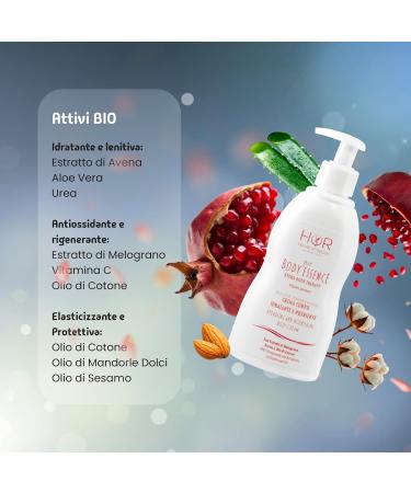  HOR HoR - Organic moisturizing and nourishing body cream - Hydra Body Therapy with Aloe Vera oat and lavender extracts - 300 ml - Buy Online on GoSupps.com