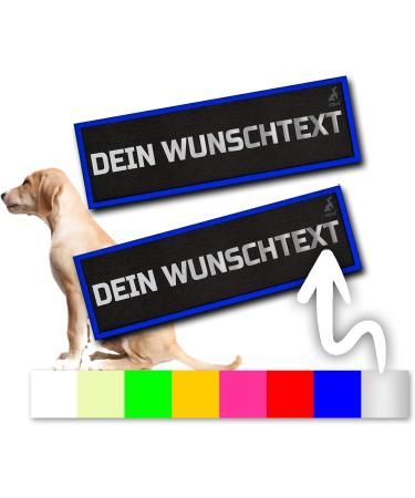 Customizable P24S K9 Dog Harness - Velcro Stickers for Small & Medium Dogs | Personalize with Name - Small Blue - Buy Online on GoSupps.com