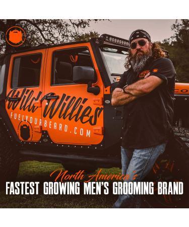 Wild Willies Beard Growth Serum with Biotin & Caffeine - Natural Men's Grooming for Thicker, Fuller Beards - Buy Online on GoSupps.com