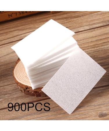 Tingdongwei 900 Lint-Free Nail Cotton Pads & Towels - Perfect for Nail Art Polish Removal & Manicure (White) - Buy Online on GoSupps.com