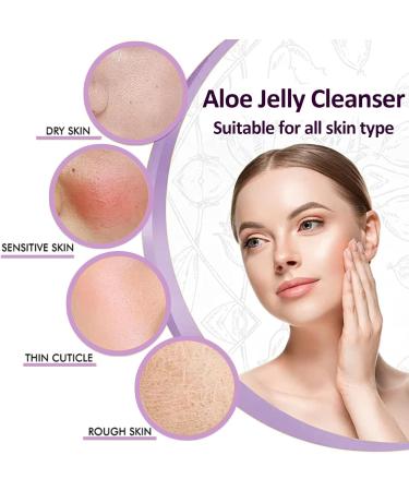 Aloe Vera Face Wash Face Cleanser for Sensitive Skin - Hydrating Cleanser with Hyaluronic Acid & Glycerol Blemish Control Cleanser for Oily Skin Face Wash for Acne Prone Skin and Acne Treatment - Buy Online on GoSupps.com