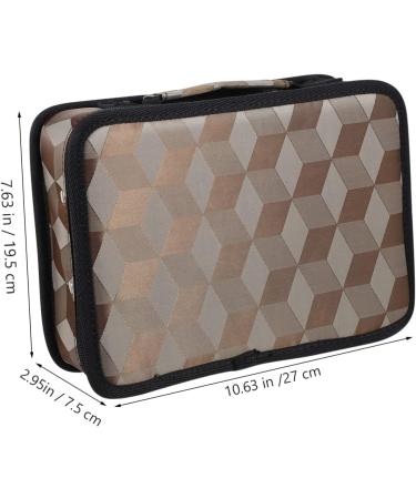 Fomiyes Hairdressing Kit - Durable Barber Tool Bag with Zipper for Professional Hair Cutting - Leather Hair Cutting Tools for Autumn - Buy Online on GoSupps.com