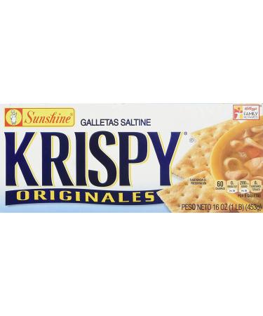 Krispy Saltine Crackers - Original Flavor - 16 oz Box - Buy Online on GoSupps.com