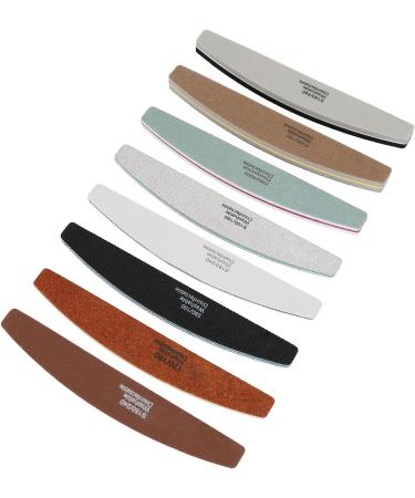 Professional Half Moon Nail File Set for Fast POLISHING and Shaping Nails Manicure Tool KIT - Buy Online on GoSupps.com
