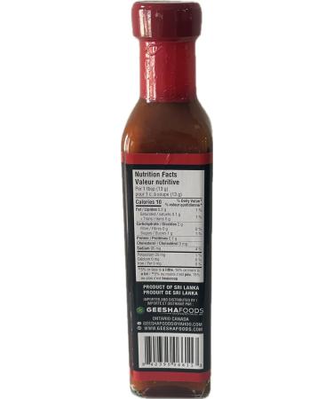 GEISHA Ghost Pepper Hot Sauce Red Sauce 260ml (8.8 fl. oz.) - Buy Online on GoSupps.com