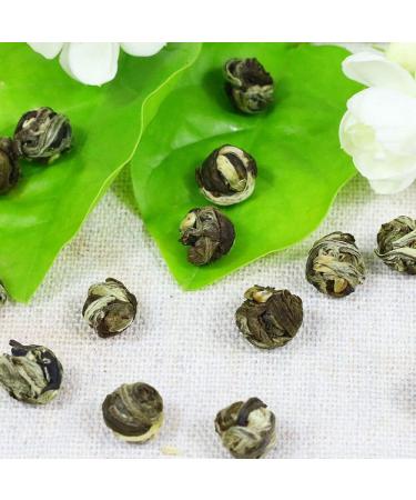 250g de jasmin Th aux fleurs de perles Th vert Th aux perles de jasmin - Buy Online on GoSupps.com