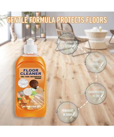 Probablei Floor Cleaner Probablei Multi-Purpose Floor Cleaner Powerful Decontamination Floor Cleanerunit_count Hardwood Floor Cleaner & Polish for Wood Floors Ceramic Tile Marble (1Pcs) - Buy Online on GoSupps.com