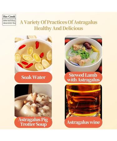 Astragalus Root Sliced Huang Qi 7oz/200g - Top Grade Chinese Herbal Tea - Buy Online on GoSupps.com