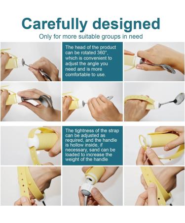 Feeding Assist Tableware Disabled Auxiliary Fork Training Aids for Elderly Patients Utensil Angled Spoon and Fork Self Eating - Buy Online on GoSupps.com