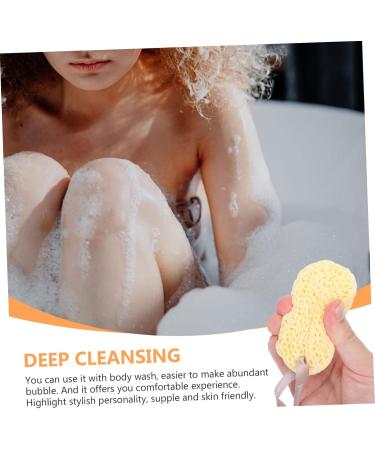 Healeved 10 Pcs Honeycomb Bath Sponges - Body & Face Cleaning Scrubbers for Spa-like Experience - Buy Online on GoSupps.com