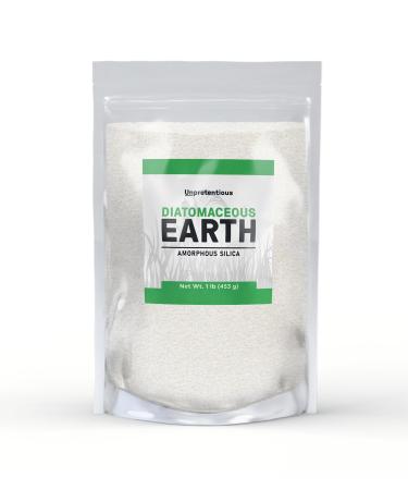 Unpretentious Diatomaceous Earth Freshwater Amorphous Silica (16 Ounces)