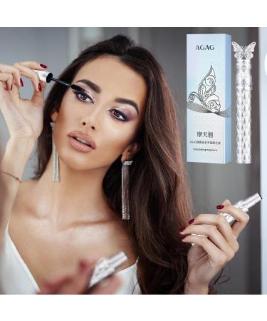 Eyelash Mascara - 3 ml Long Lasting Smudge-Proof | Mascara for Eyelash Extensions | For Travel Home Outdoors School Gift for Women - Buy Online on GoSupps.com