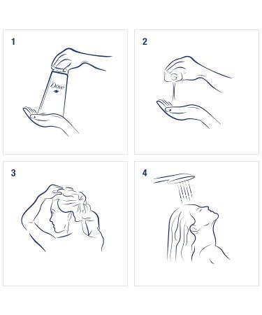 Dove Strengthening Shampoo & Conditioner Set - Intensive Repair for Damaged & Dry Hair with Keratin - 12 oz (2 Count - Buy Online on GoSupps.com