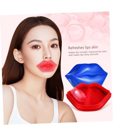 GLEAVI 6 Boxes Lip Mask Lip Care Gel Hydrating Lip Skin Lip Sleeping Masks Sleeping Lip Gel Pads Reduces Lip Lines Masks Collagen Mask Collagen Lip Pads Laniege Moisturizing Water Patch - Buy Online on GoSupps.com
