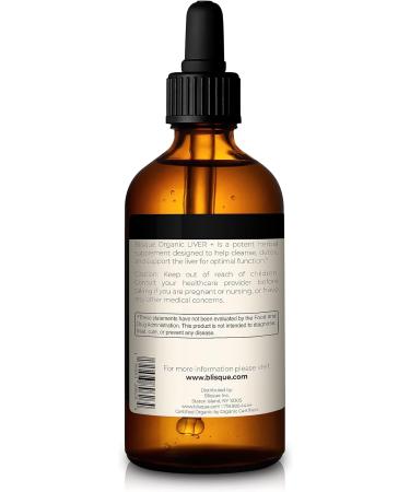 Bisque Organic Liver Support Complex Supplement - Detox and Cleanse - Buy Online on GoSupps.com