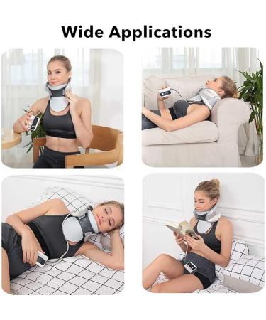 Buy Badez Inflatable Neck Support - Heated Fragrant & Intelligent Pressure-Limited Design for Spine Curvature Restoration - International Shipping Available - Buy Online on GoSupps.com
