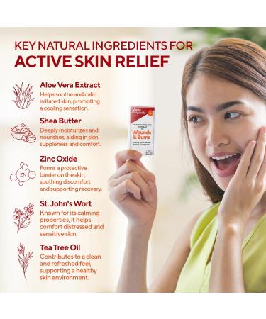 Marie Originals Wounds Burns & Chafing Pouch 10 Packets Max Strength First Aid Anti Chafing Cream for Men and Women with Natural Botanicals for Active Lifestyles Soothes Dry Cracked Skin On-The-Go - Buy Online on GoSupps.com