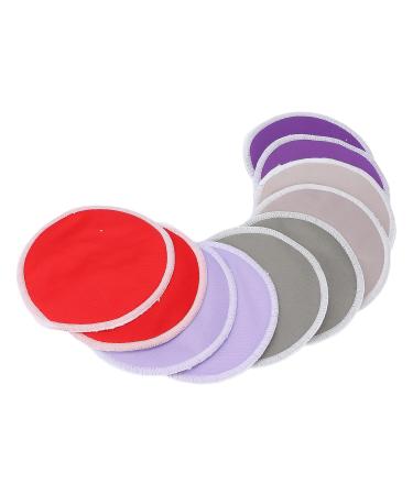 Washable Nursing Breast Pads Highly Absorbent Prevent Milk Leaking Comfortable Fit for Sensitive Skin Maternity 10pcs