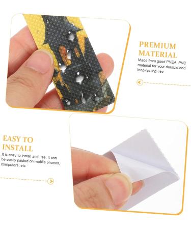 Subsofan Sticker for Adults - 24 Fear Sensory Adhesive Strips Venus Mussels PVC 10x2.5x0.1cm - International Shipping Available - Buy Online on GoSupps.com