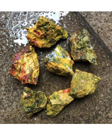 1pc Natural Orange Rough Realgar Raw Stone Quartz Crystal Specimen Home Decoration Ornaments 4-6cm - (Color: 4-6cm Size: 1pcs) - Buy Online on GoSupps.com