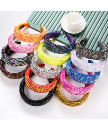 scicent Alice Bands Adult Women Vintage Baroque Headband Glitter Bling Sequin Hairbands Embellished Hair Band Fancy Crystal Head Bands for Girls Wedding Hair Accessories- 26917 - Buy Online on GoSupps.com