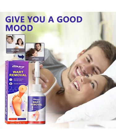 Maximum Strength Wart Remover Liquid with Salicylic Acid - Fast-Acting Wart Treatment for Common Plantar & Genital Warts - 0.68 floz/20ml - Buy Online on GoSupps.com