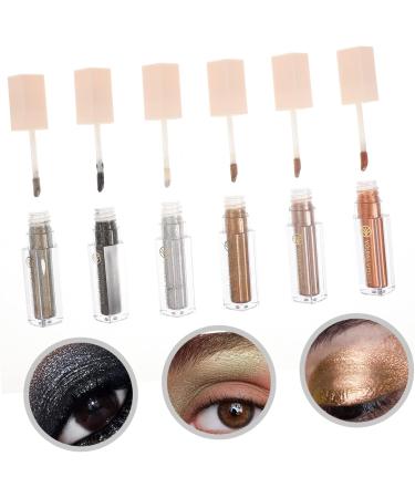 FOYTOKI 6pcs Eye Shadow Set Glitter Eye Makeup Korean Eye Glitter Women Bling Eyeshadow Highlighter 1 count (Pack of 1) As Shown - Buy Online on GoSupps.com