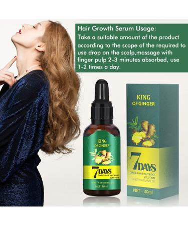 Hair Growth Serum - Natural Hair Loss Treatment & Stimulates New Growth (30ml) | International Shipping - Buy Online on GoSupps.com