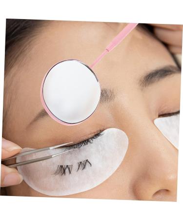 FRCOLOR 2pcs Grafting Eyelash Mirrors - Perfect Tools for Eyelash Extensions - Pink Crescent Moon Vanity Mirror (9.5x4cm - Buy Online on GoSupps.com