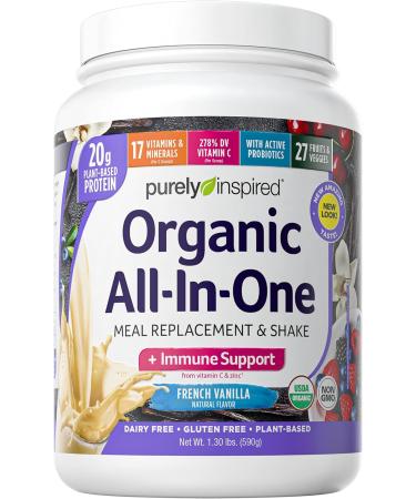 Purely Inspired Meal Replacement Shake Vegan Protein Powder 